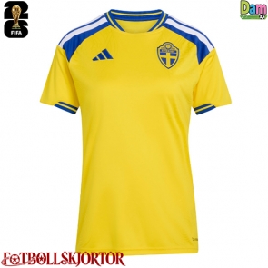 Sverige Hemmatröja Dam VM 2026 Kortärmad